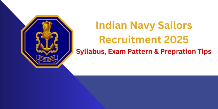 Indian Navy Sailors Syllabus 2025