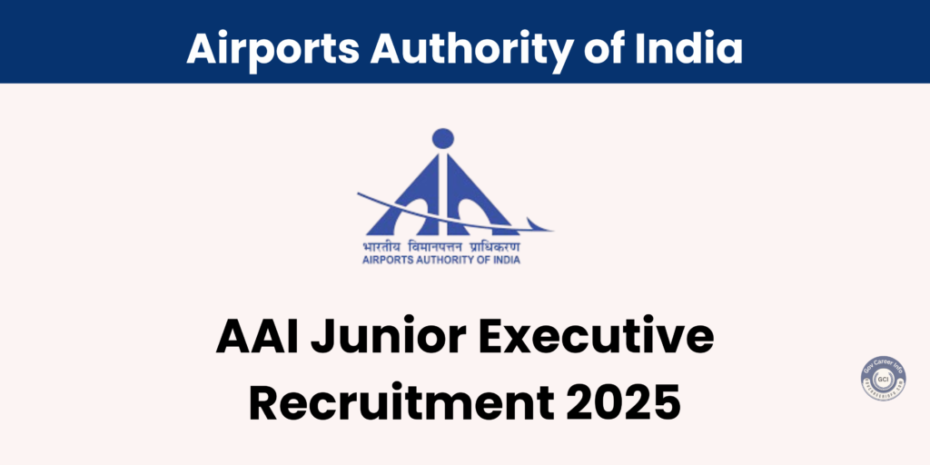 AAI JE Recruitment 2025
