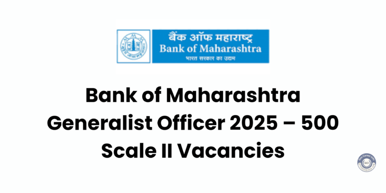BOM GO Scale II Recruitment 2025