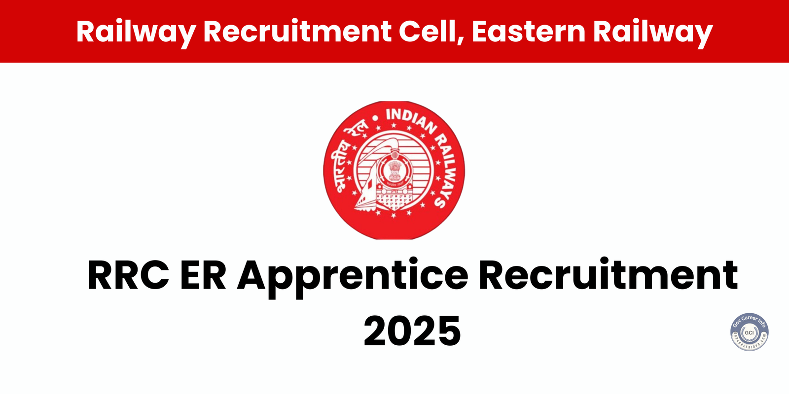 RRC ER APPRENTICE RECRUITMENT 2025