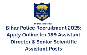 Bihar Police Recruitment 2025