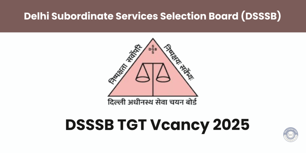 DSSSB TGT Notification 2025 official update for 5346 teacher vacancies