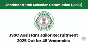 JSSC Assistant Jailor Vacancy 2025 notification