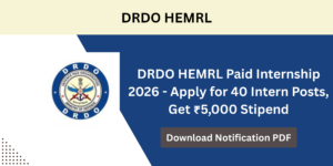 HEMRL Internship 2026