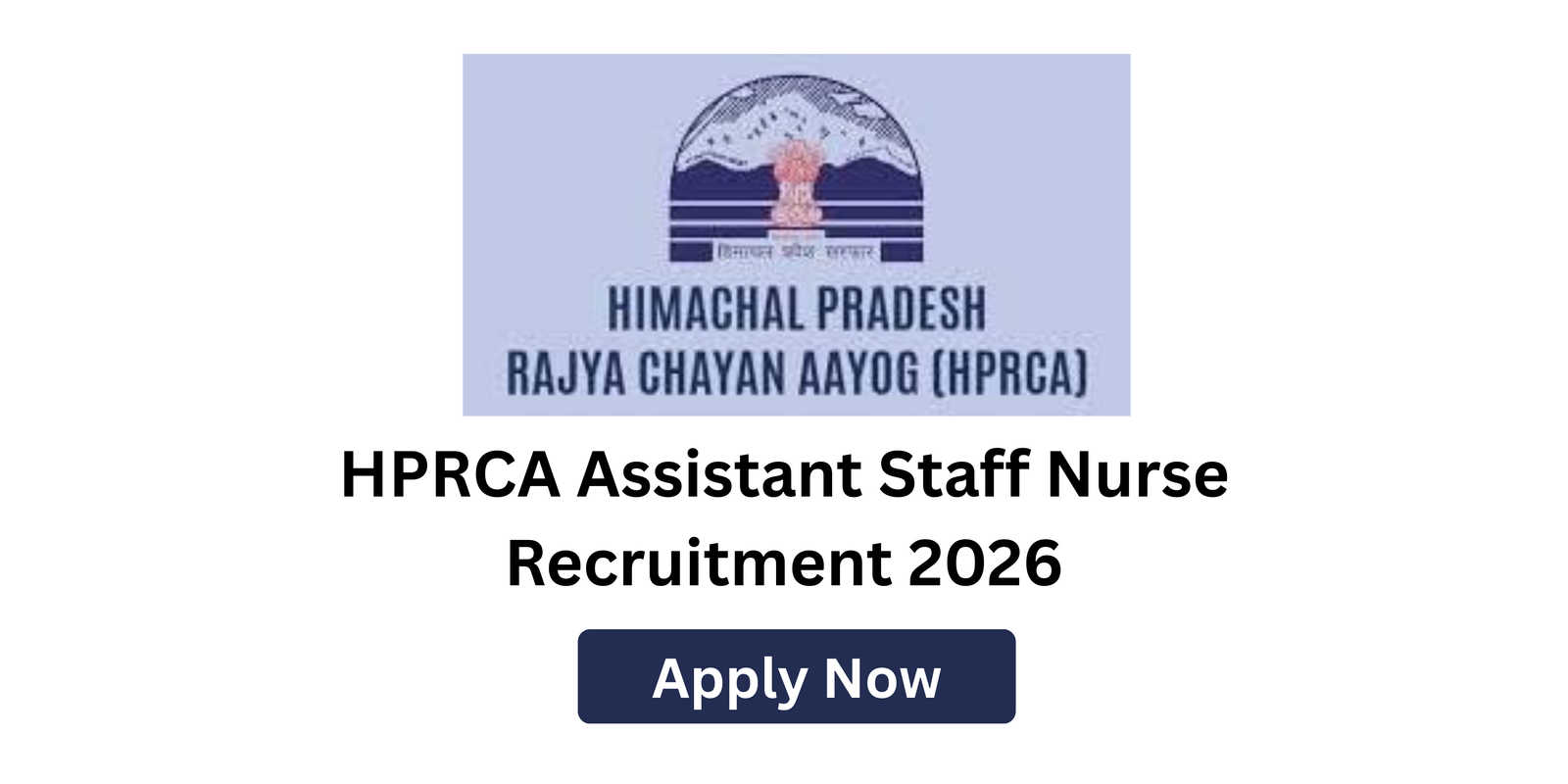 HPRCA Staff Nurse Recruitment 2026 notification