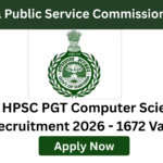 HPSC Computer Science Teacher Recruitment 2026 overview
