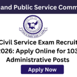 JPSC Recruitment 2026 official notification