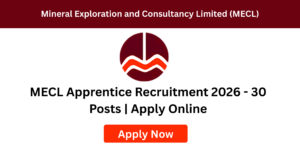 MECL Apprentice Recruitment 2026