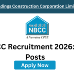 NBCC Recruitment 2026 notification