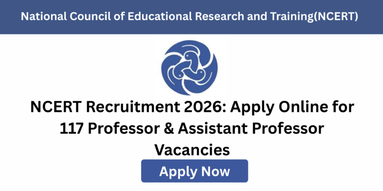 NCERT faculty recruitment 2026 overview