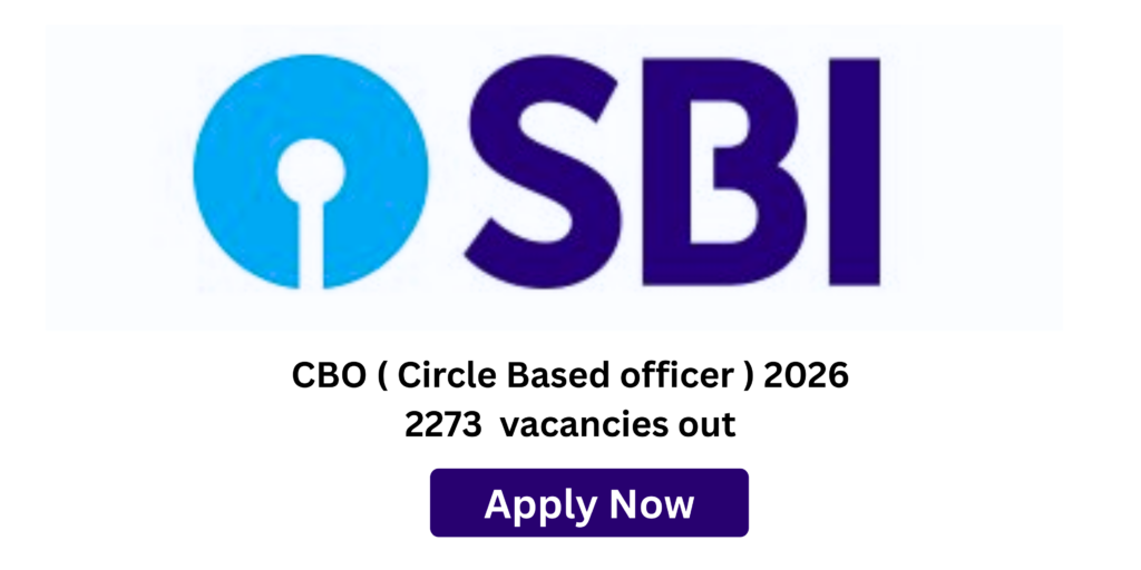 SBI CBO Recruitment 2026 notification overview and important details