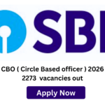 SBI CBO Recruitment 2026 notification overview and important details