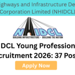 NHIDCL Young Professionals Recruitment 2026