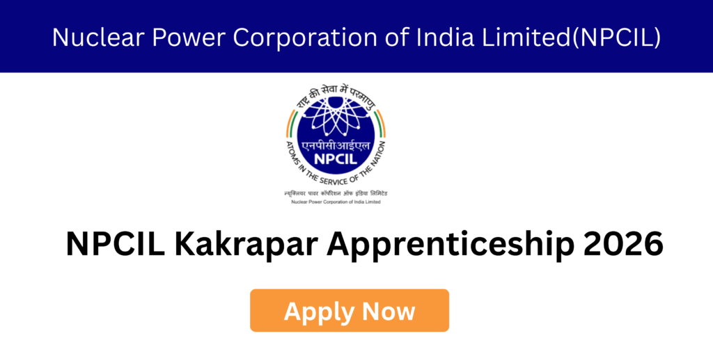 NPCIL Apprentice Vacancy 2026