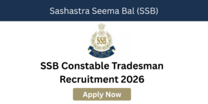 SSB Tradesman Vacancy 2026 apply online for 827 posts