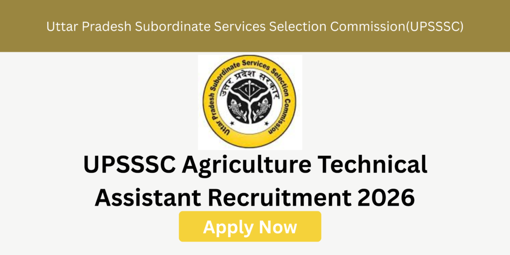 UPSSSC Agriculture Salary and Eligibility 2026 pay scale age limit qualification details