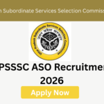 UPSSSC ASO vacancy 2026 total 929 assistant statistical officer posts details