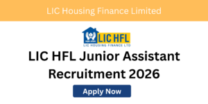 LIC Housing Finance jobs 2026 for graduates apply online