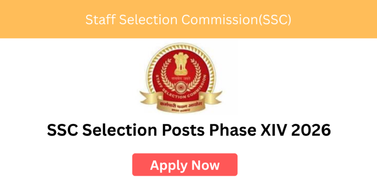 SSC Selection Posts Phase XIV 2026 vacancy eligibility salary and last date